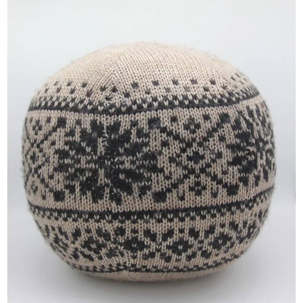 Pottery Barn Fair Isle Sweater Pillow Round 12